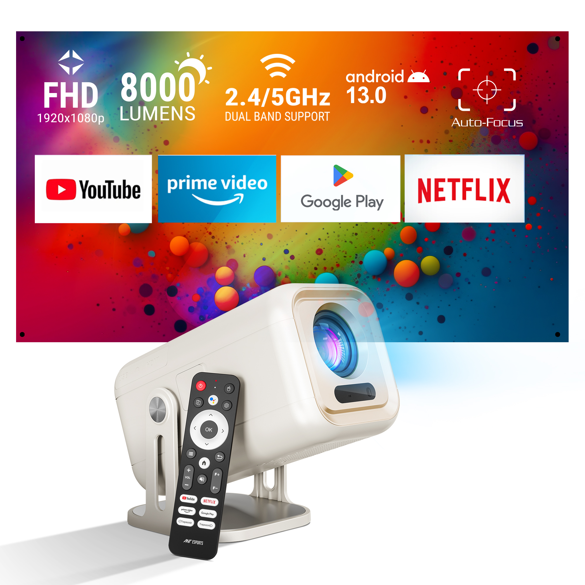 Ant Esports View 690 AF Smart Projector - NCS Nepal