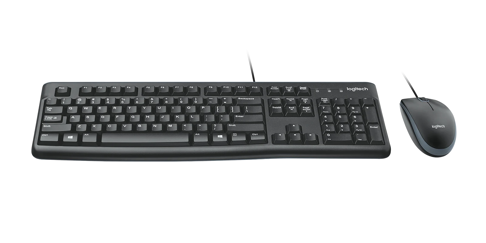 Logitech MK-120 Corded Keyboard Mouse Combo - NCS Nepal